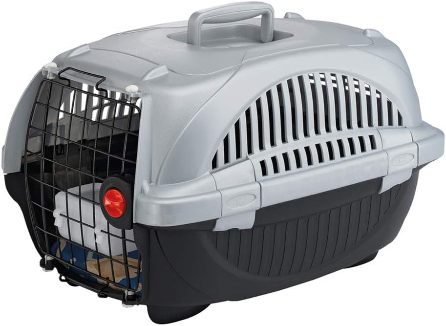 Atlas Deluxe 10 Transportbox für kleine Hunde und Katzen, schwarz / Atlas Deluxe 10