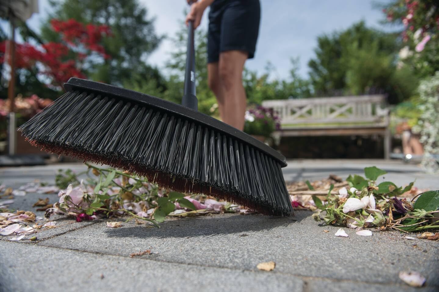Allzweckbesen-Kopf mit Powerclean-Borsten, Allzweckbesenkopf M