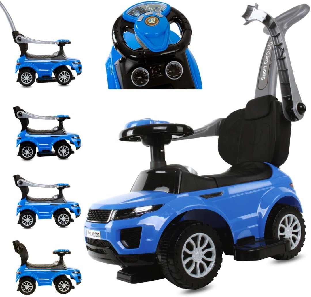 Rutschauto, Blau
