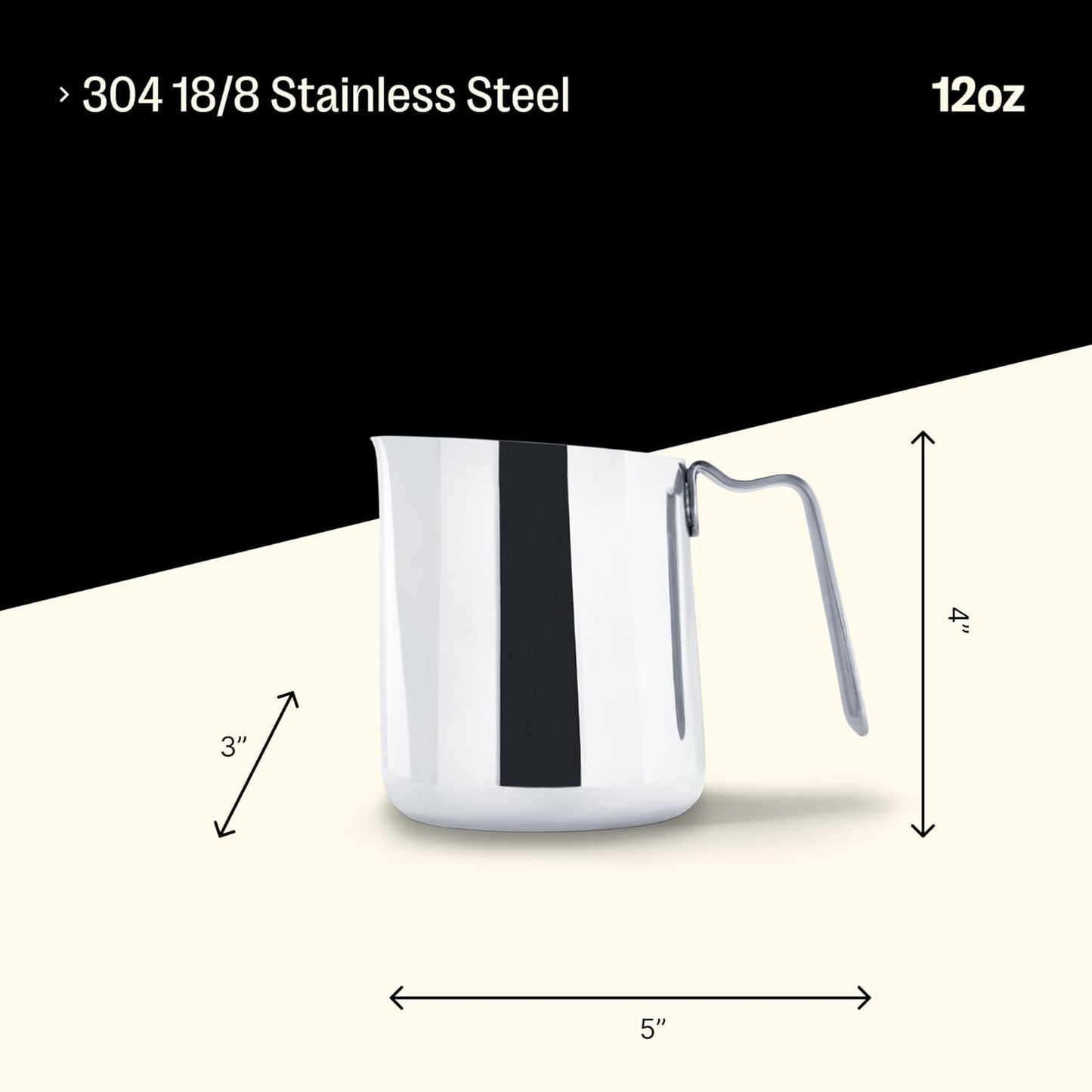 Eddy Milchkrug, Stahl 12 oz