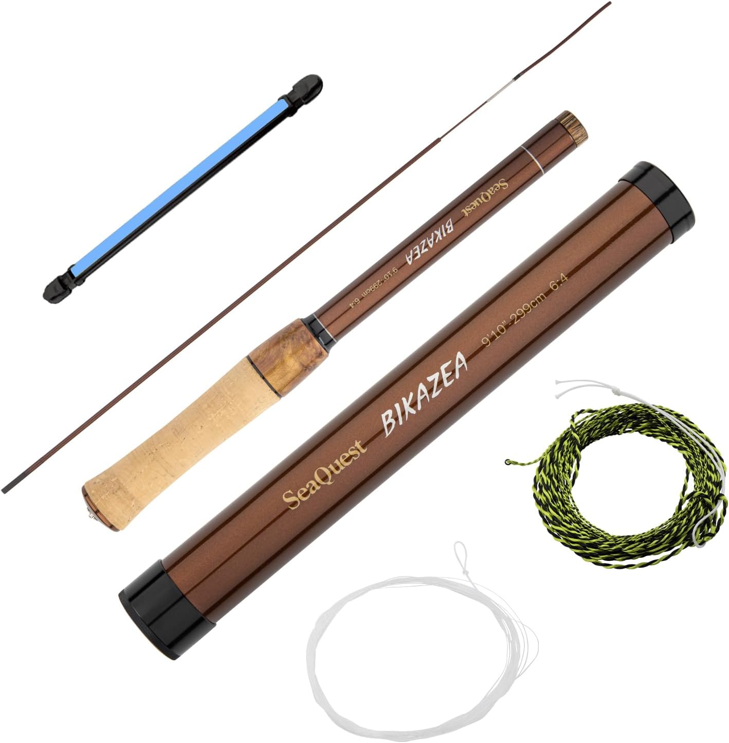 Tenkara Angelruten-Set, BIKAZEA 9'10 299cm SeaQuest Tenkara Rod