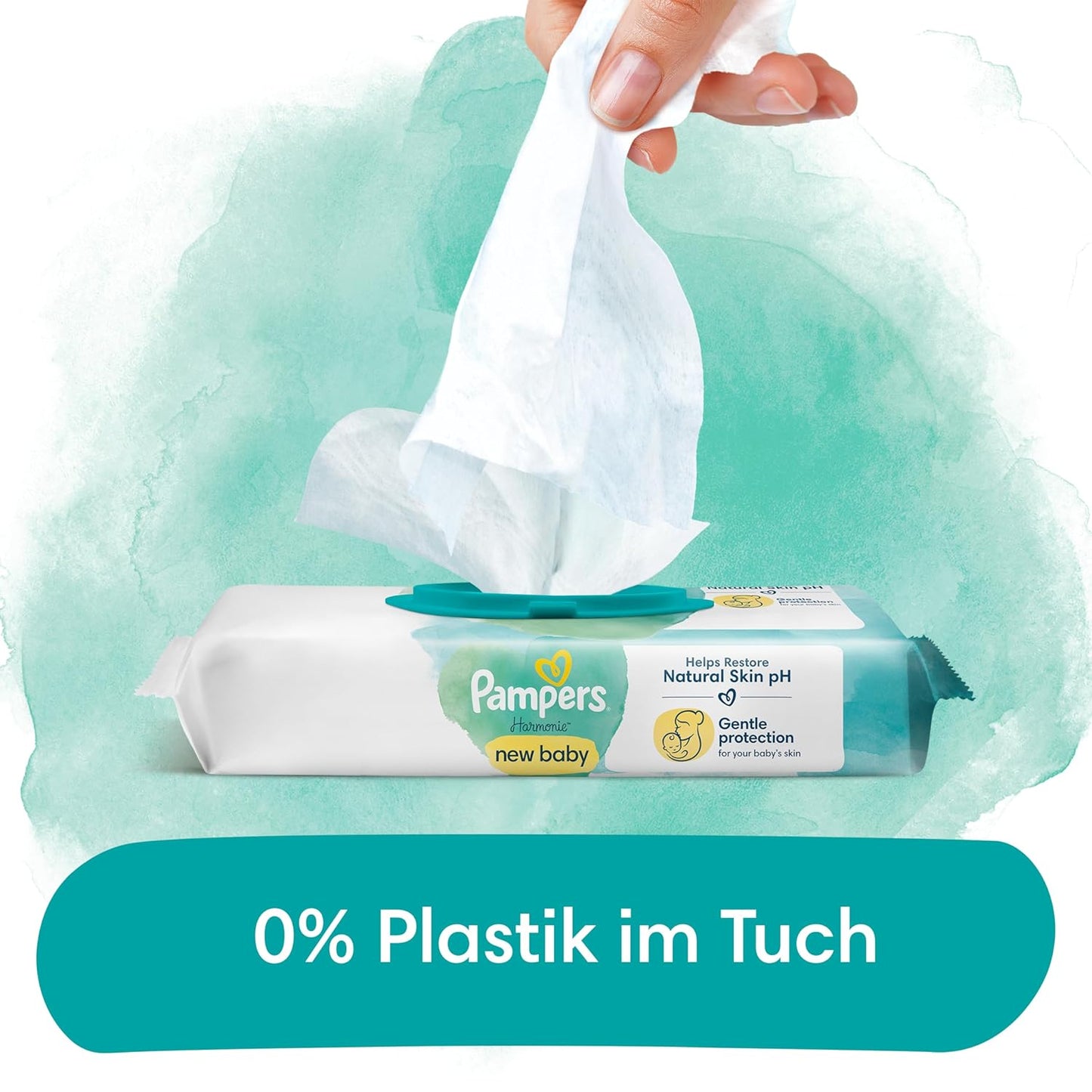 Harmonie New Baby Feuchttücher, 46 stück (24er Pack)