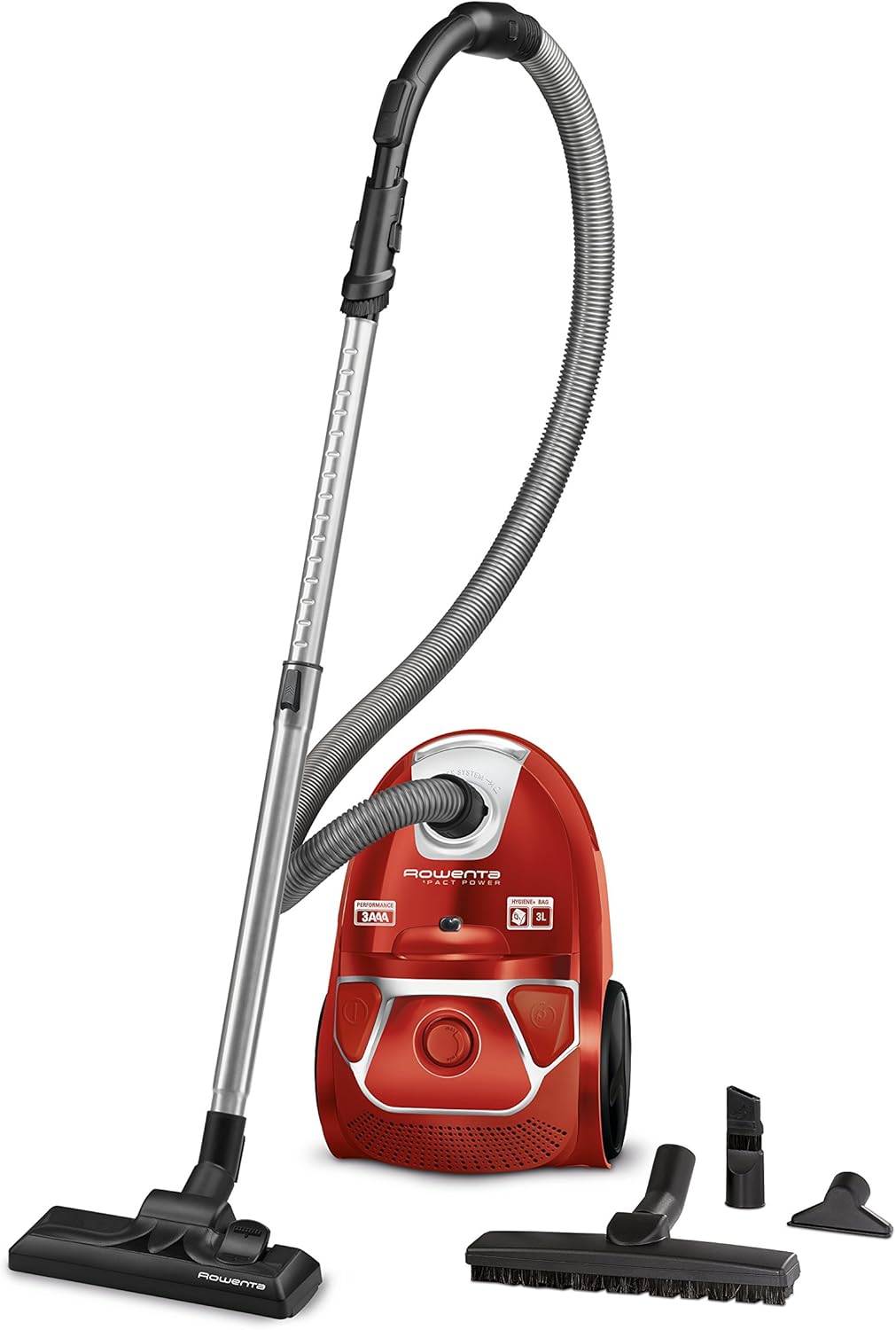 RO3953 Compact Power Staubsauger mit Beutel, RO3953_rot