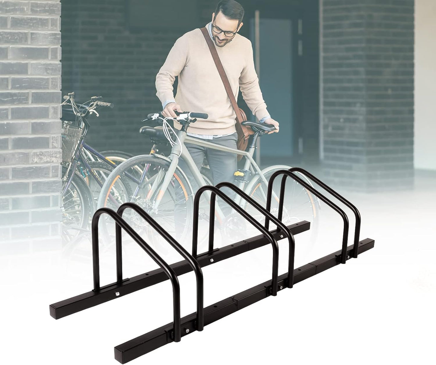 Veloständer für 3 Velos, 3 Fahrräder
