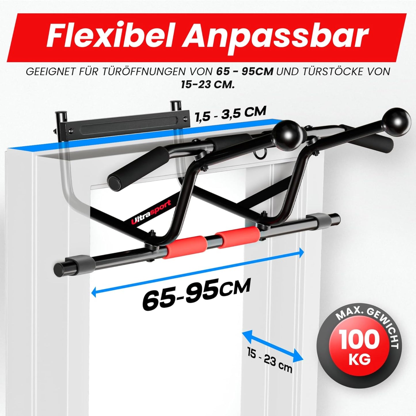 Klimmzugstange Bar Force 500 Pro, Klimmzugstange Bar Force 500 Pro (Schwarz)