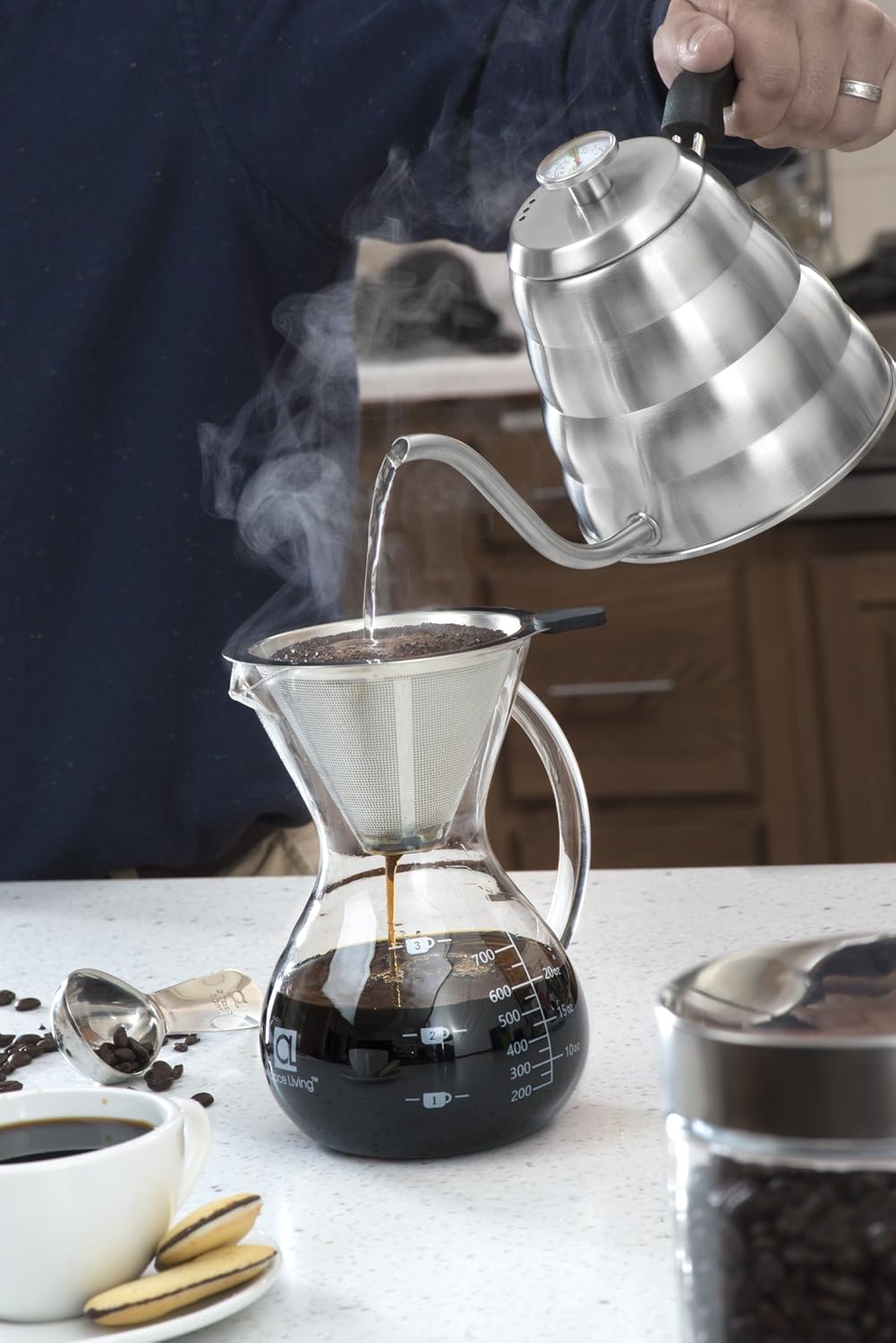 Kaffeebereiter-Set, 800 ML