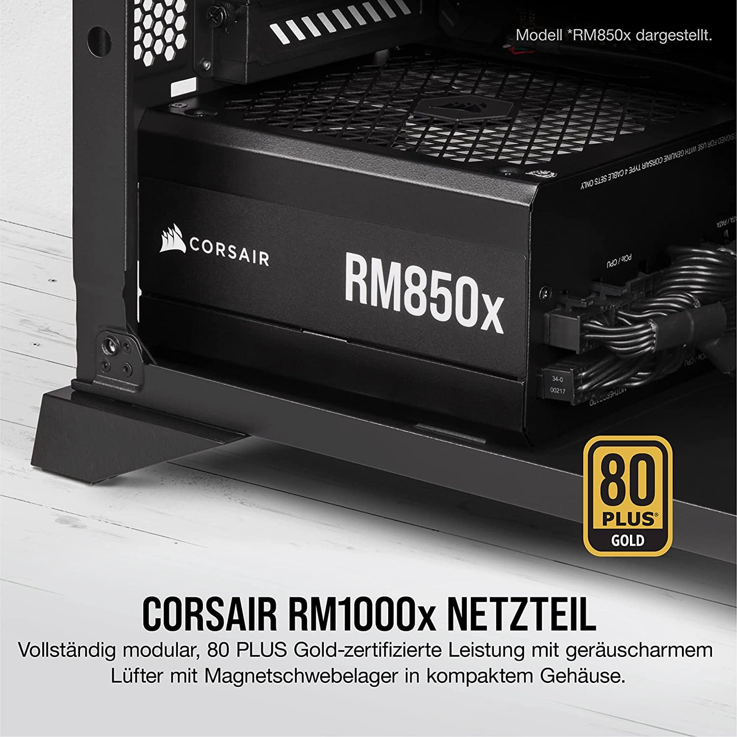 RM1000X (2021) 1000W, PC-Netzteil, RMx (2021) 1000W