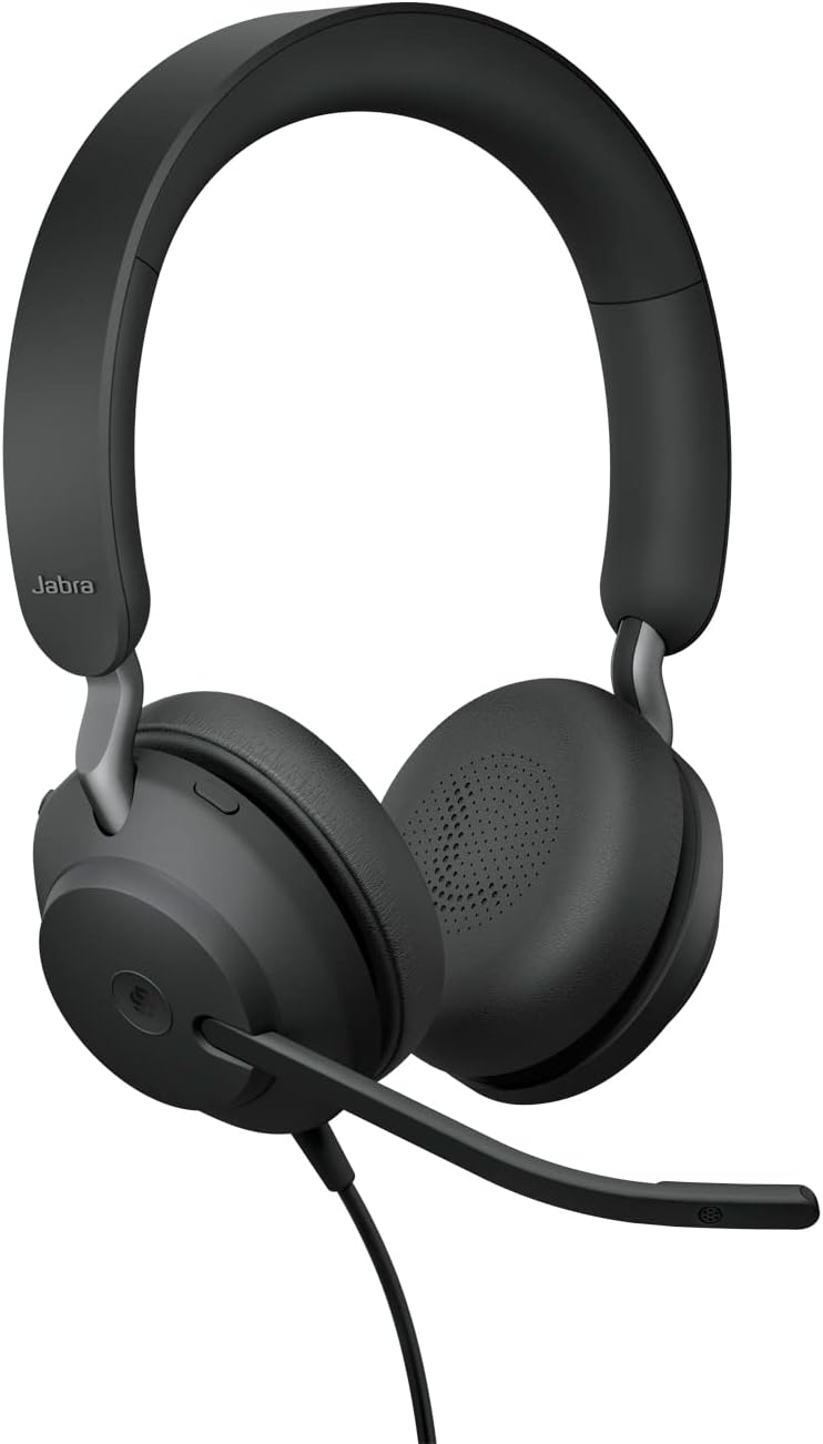 Evolve2 40 PC Headset mit Noise Cancelling, Stereo Erste Ausgabe USB-A Optimiert für Microsoft Teams