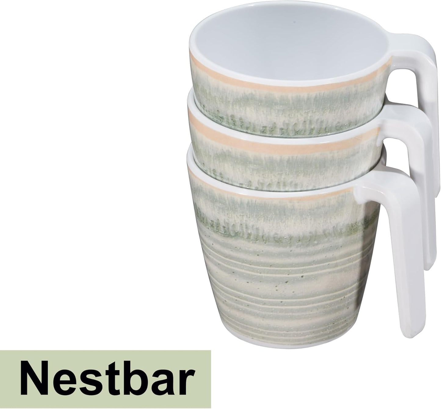 4-teiliges Tassen-Set, 4 Teile - NUR Tassen