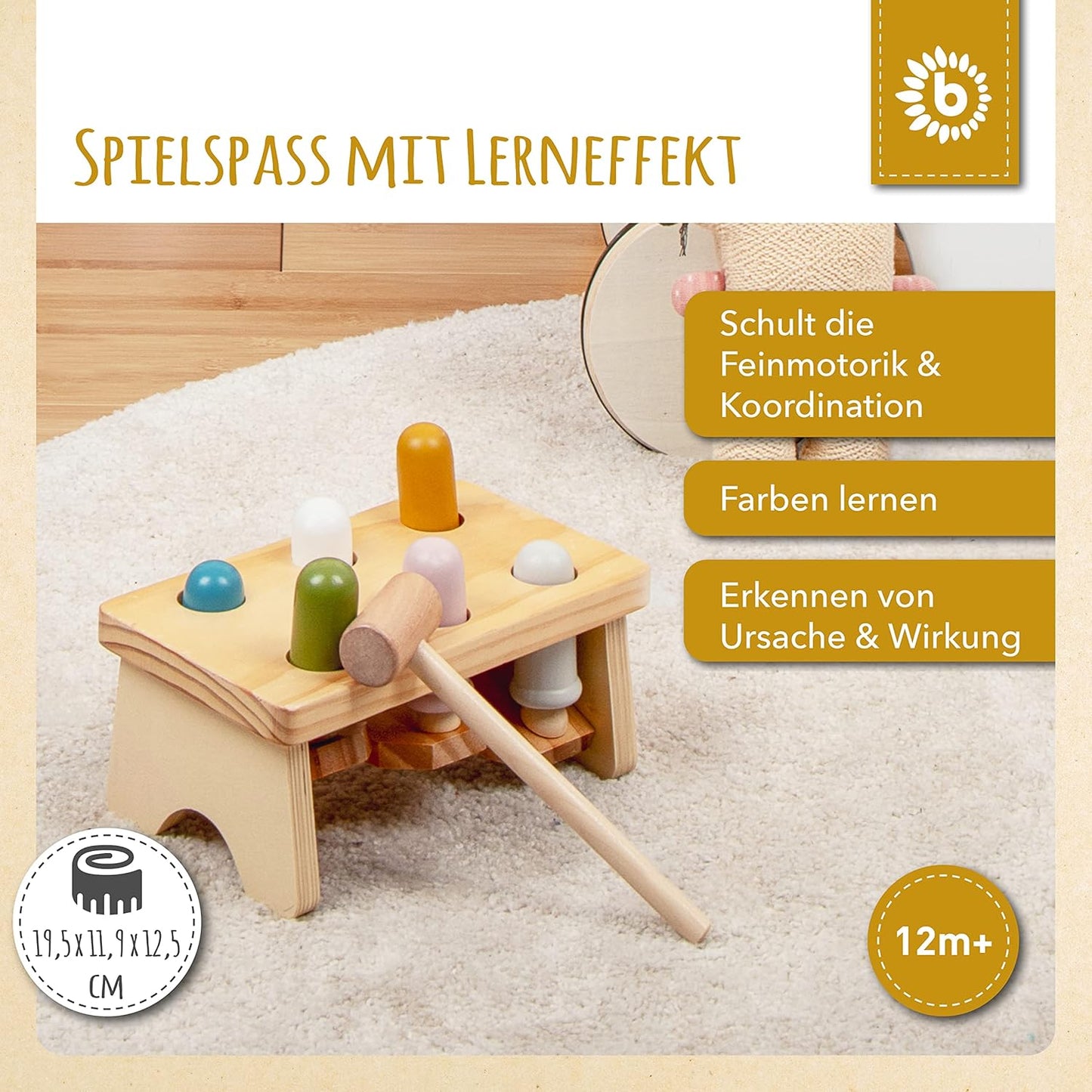 Klopfspiel mit Hammerbank