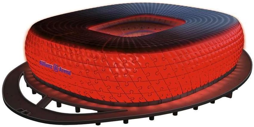 3D Puzzle Allianz Arena mit Licht, Iconics (Neuauflage)