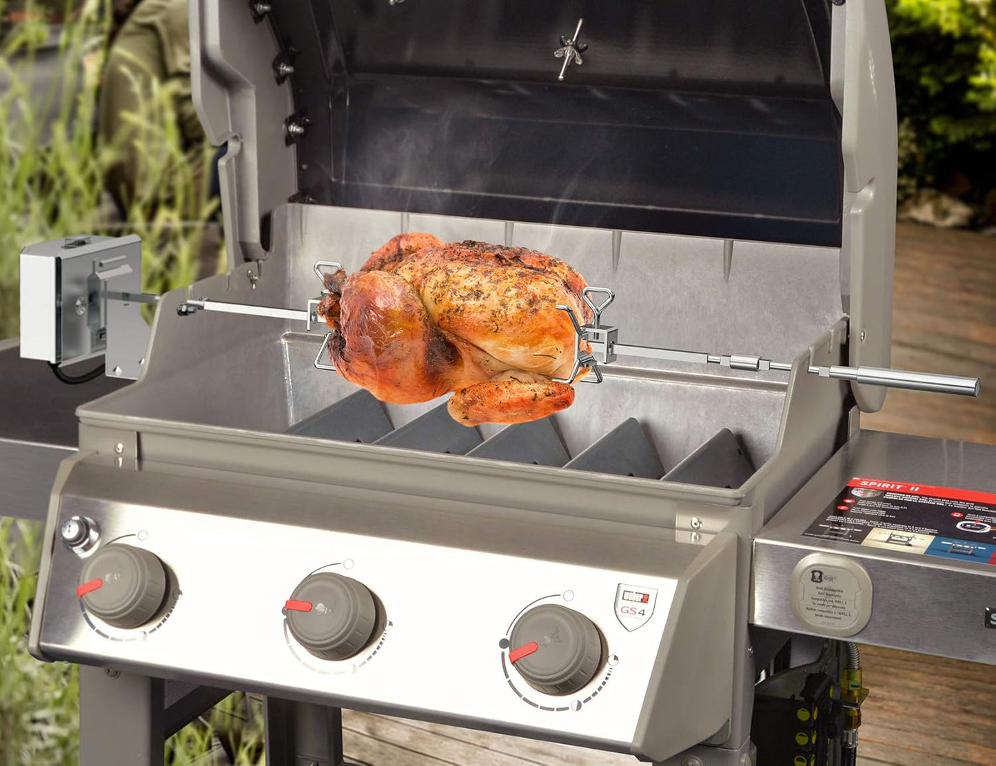Grillspiess-Set für Gasgrills