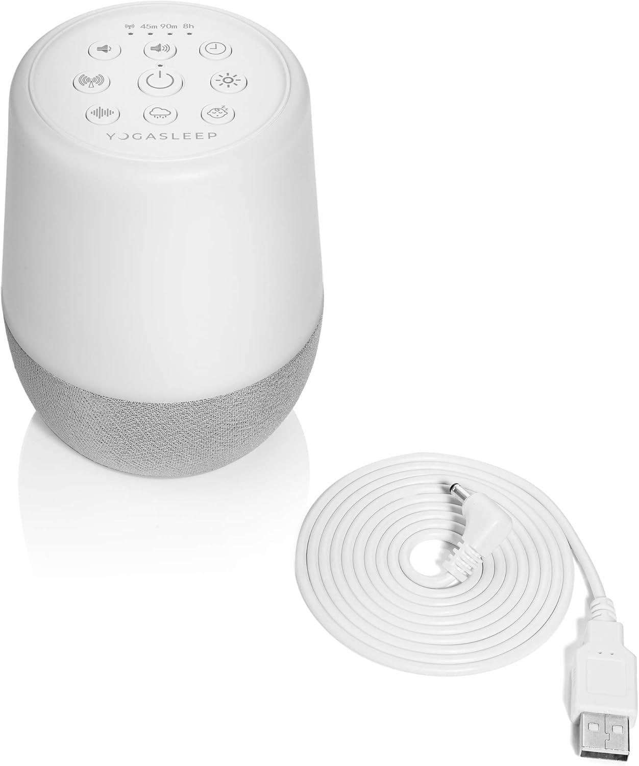 Duet White Noise Maschine mit Nachtlicht & Lautsprecher