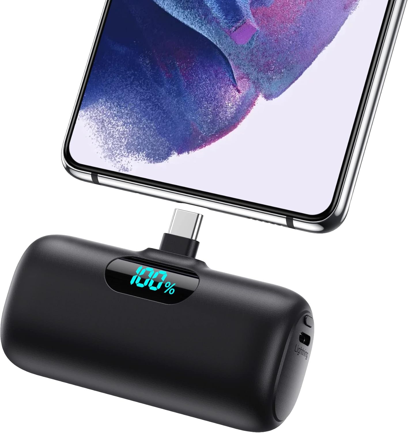 Powerbank USB C, A-Schwarz
