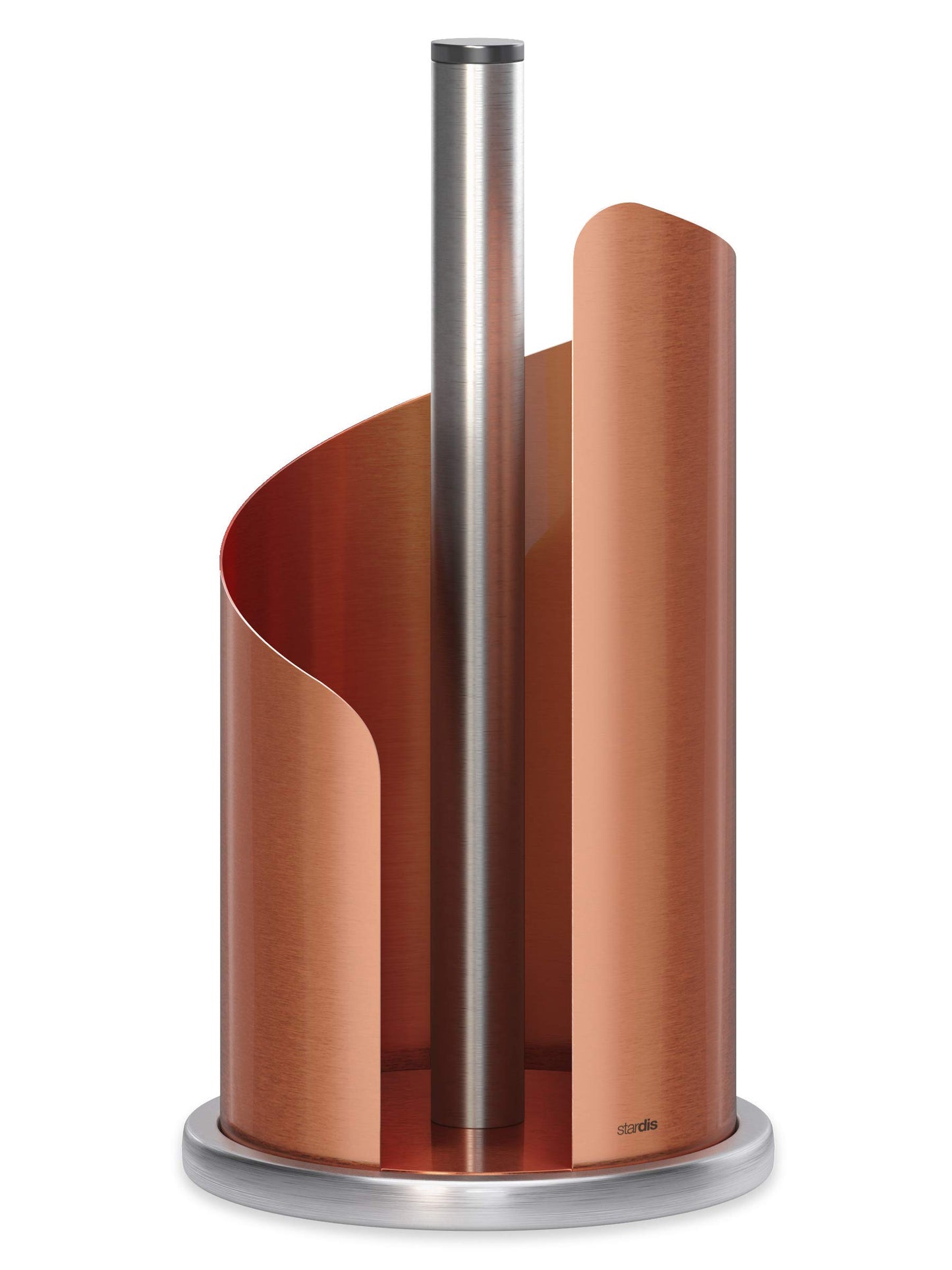 Halter für Küchenrolle, Kupfer Matt