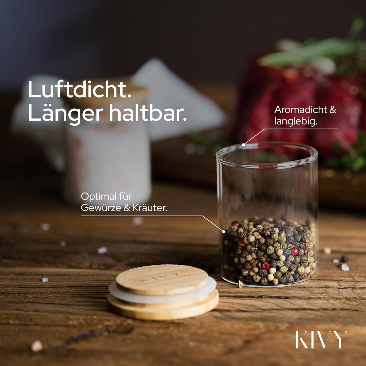 12-teiliges Gewürzgläser-Set, 12x 150ml