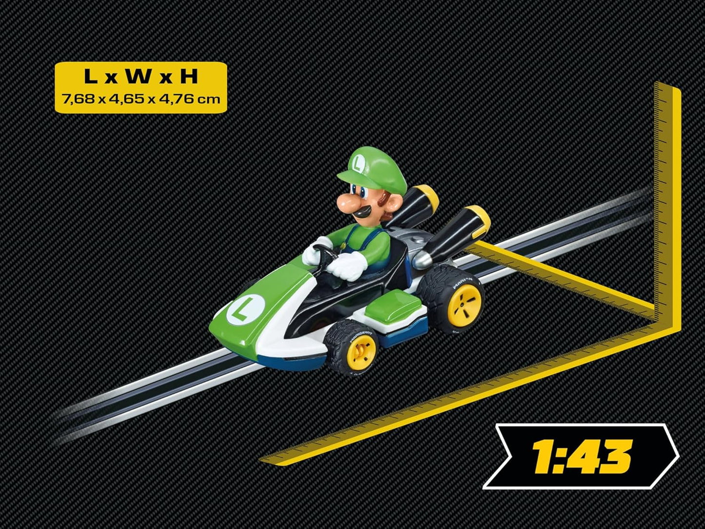 Rennen-Auto-Luigi