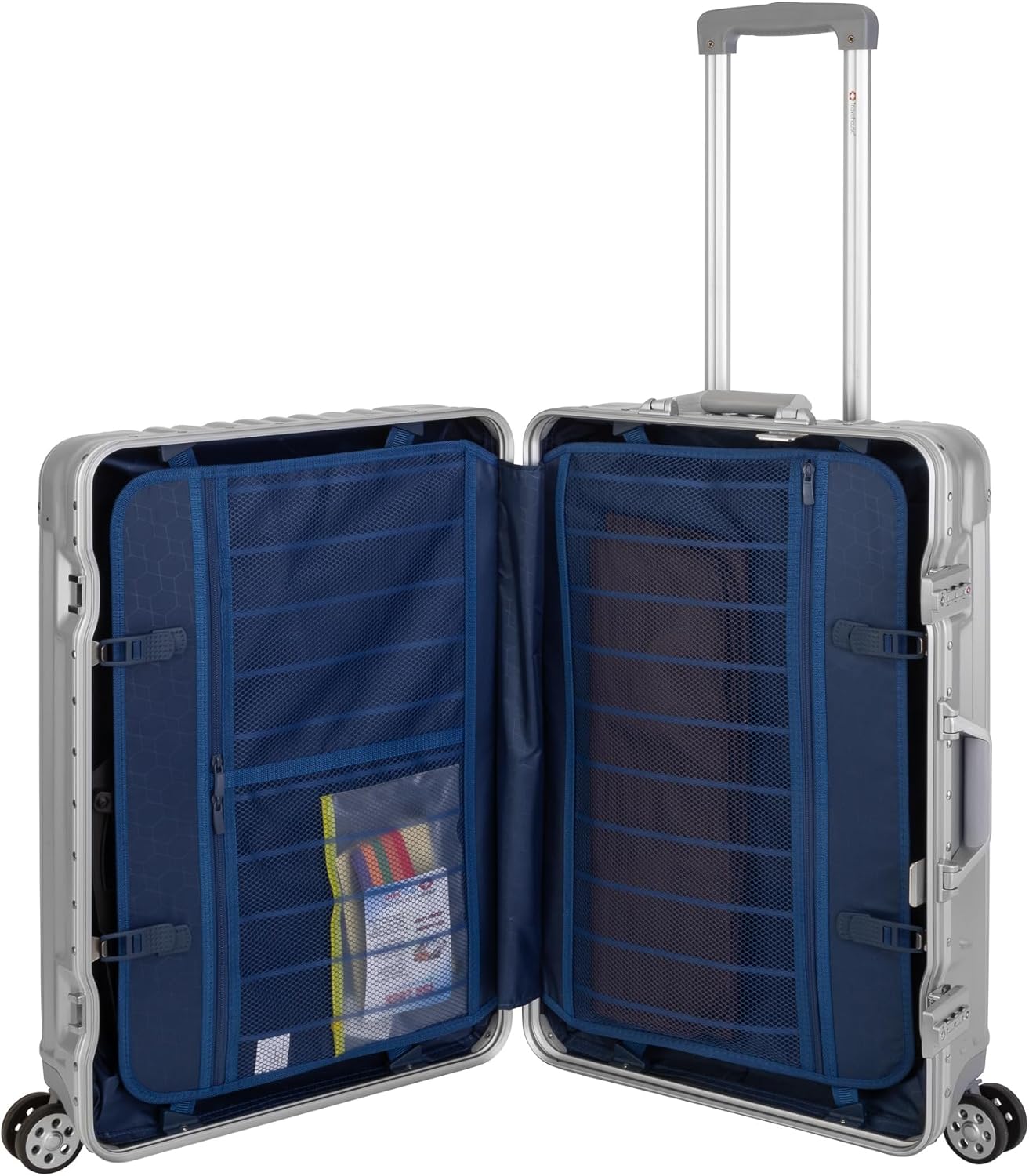 3-teiliges Koffer-Set, Silber Koffer-Set (S+M+L)