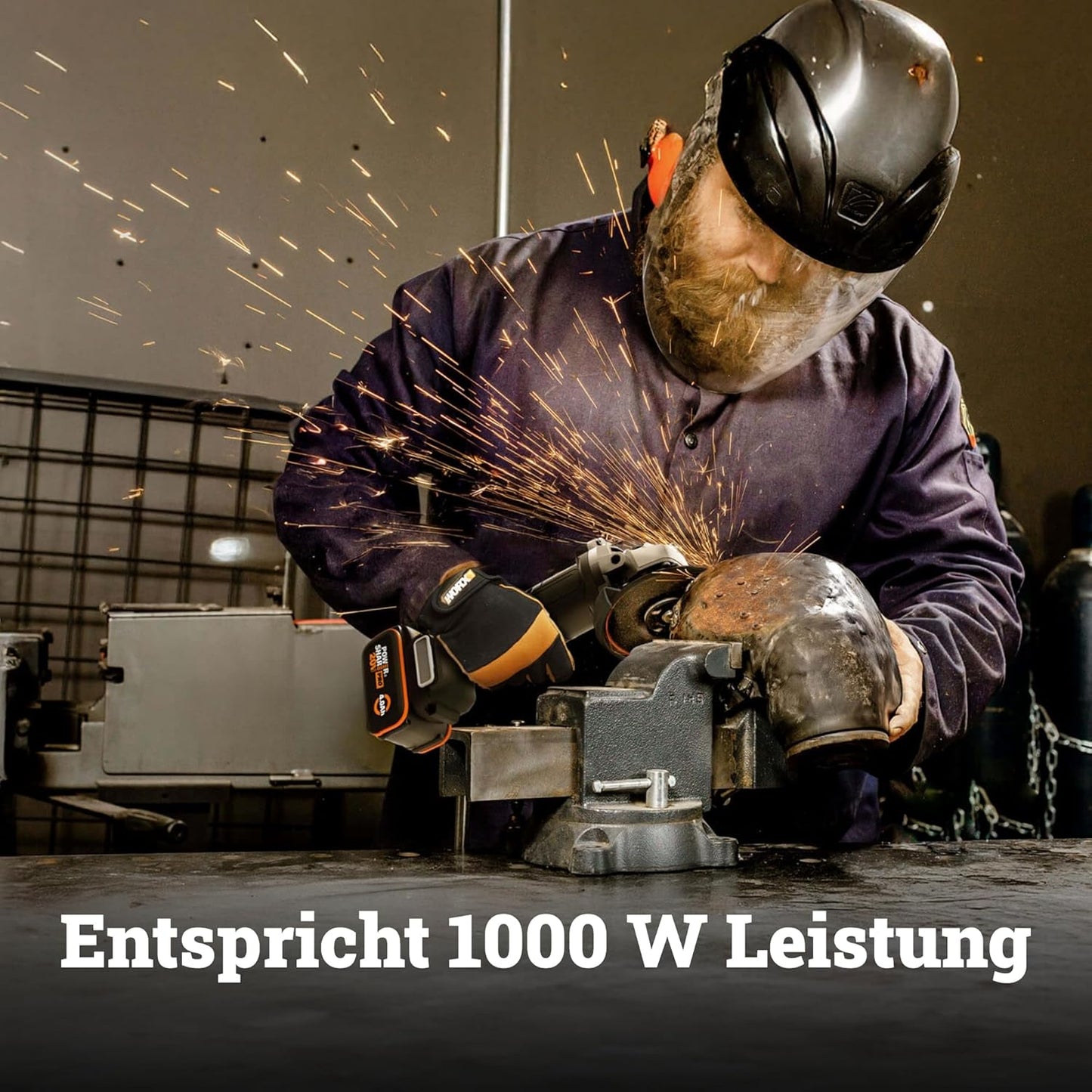 Brushless Akku-Winkelschleifer 125mm