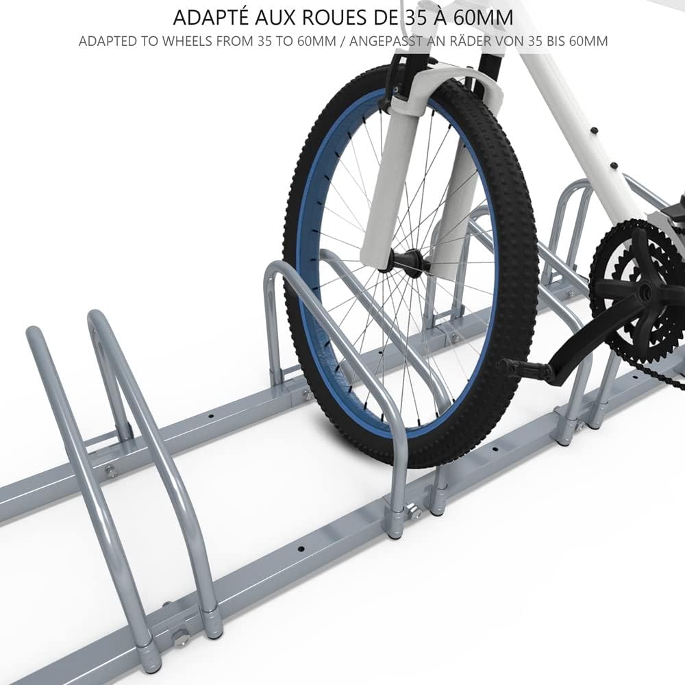 Fahrradständer, für 4 Fahrräder