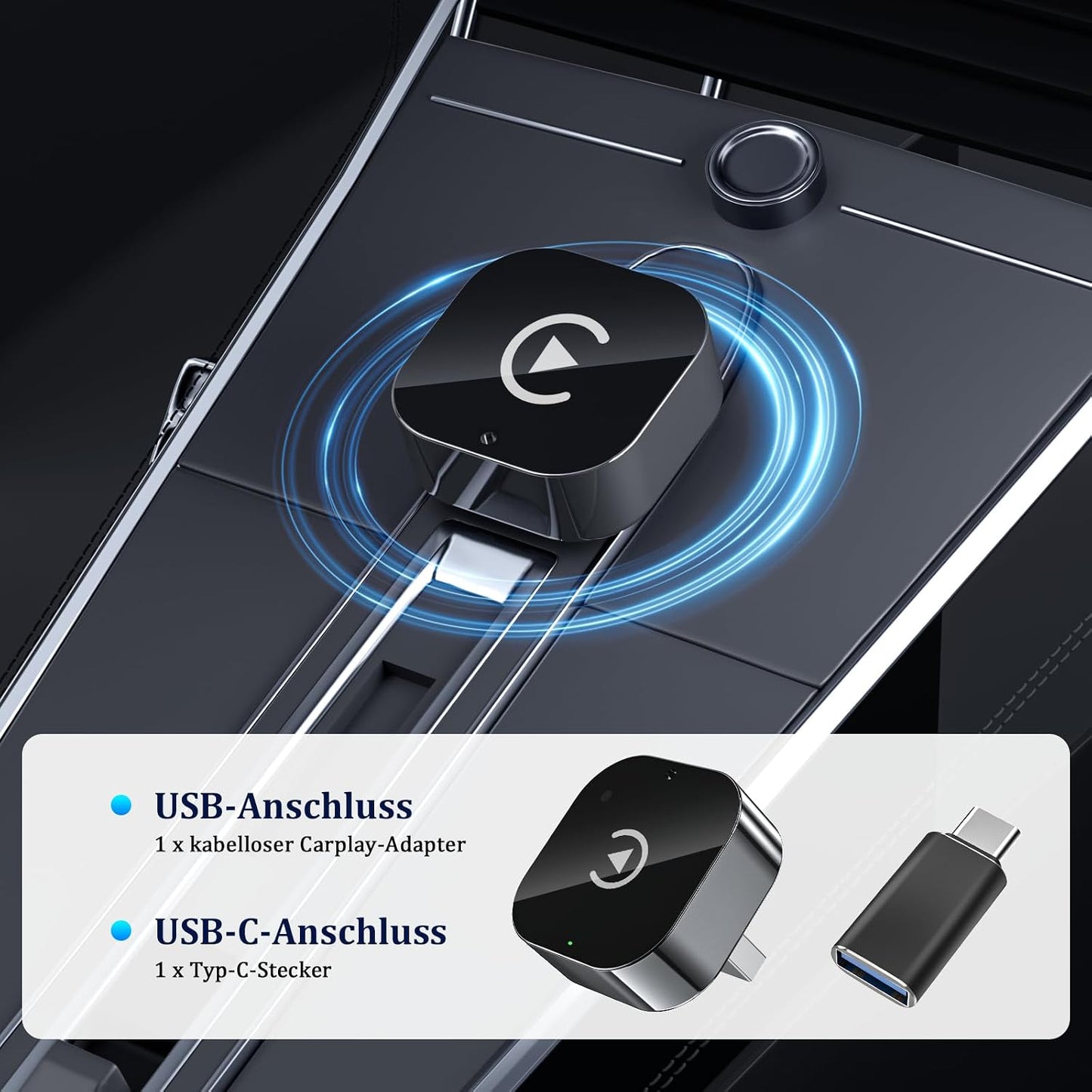 Carplay & Android Auto Wireless Adapter