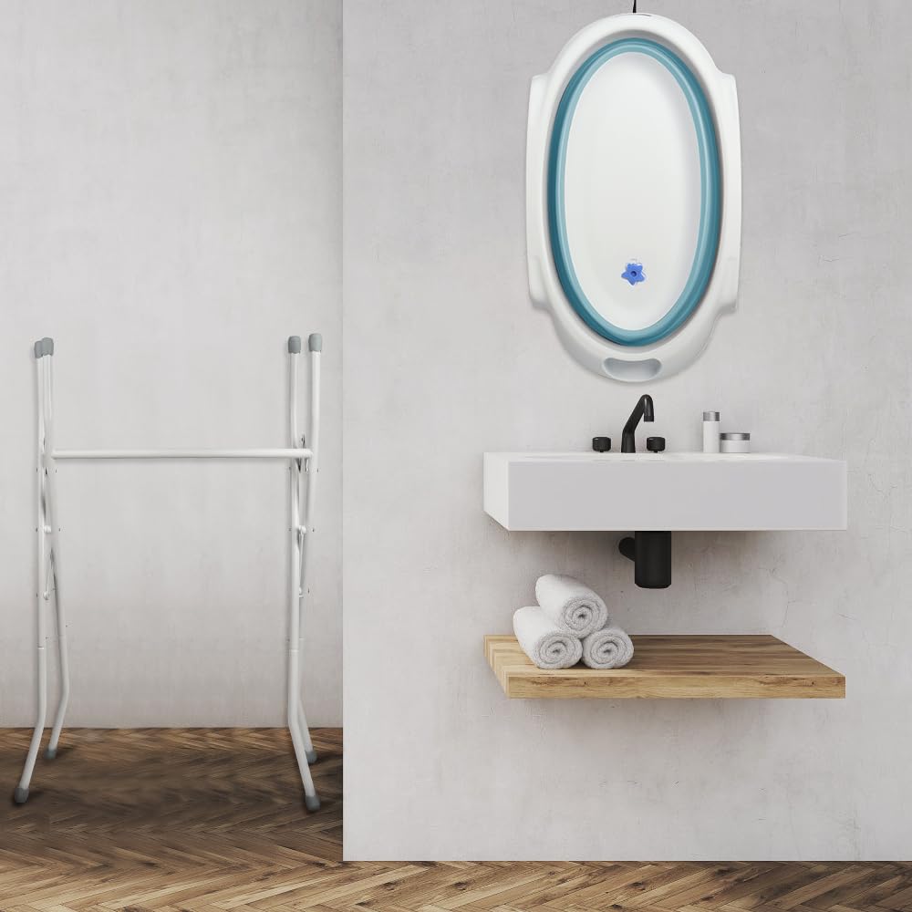Faltbare Babywanne, 66 x 61 x 82 cm (grün)