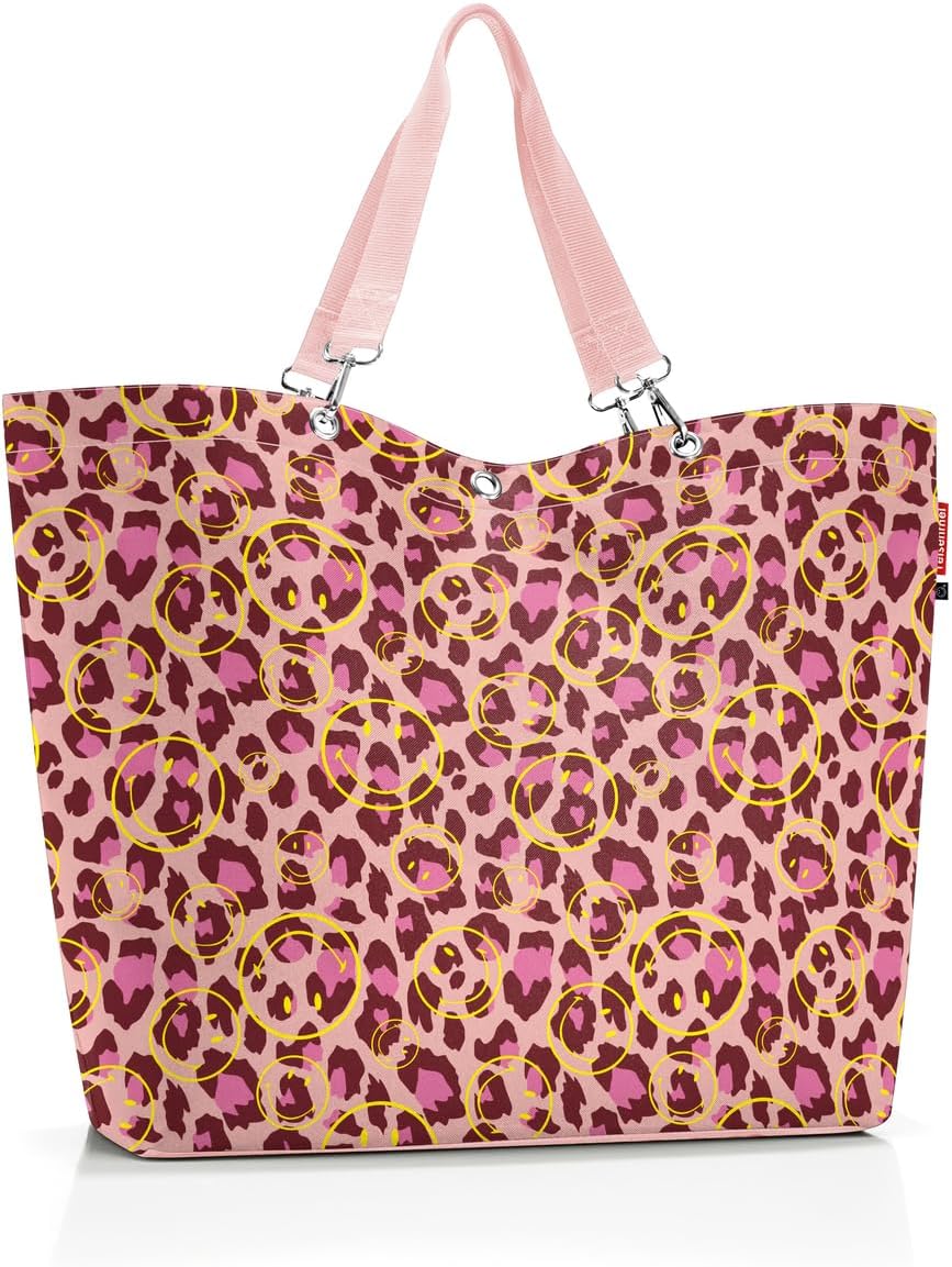 Shopper XL Leo Blush, Smiley Leo Blush