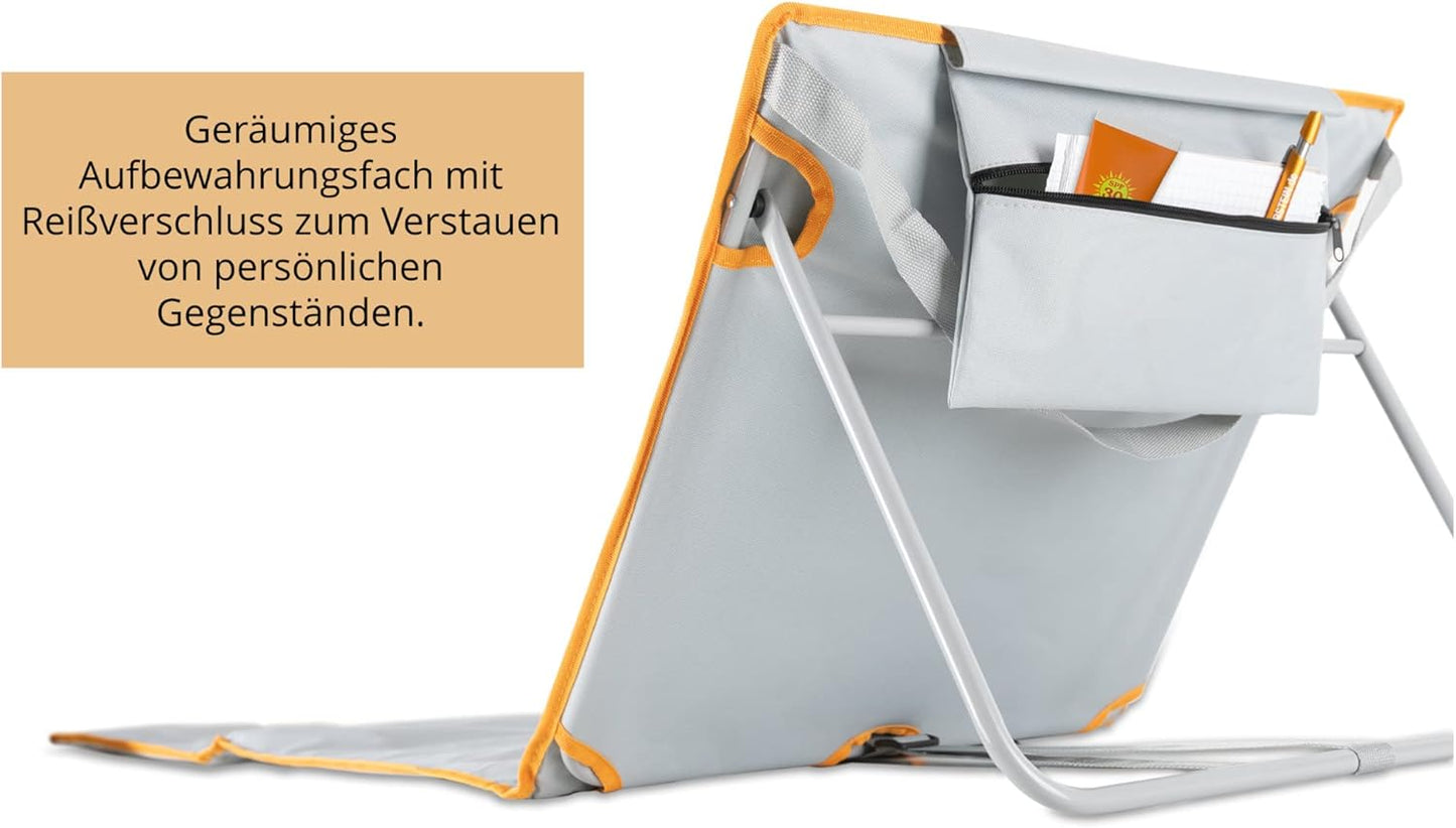 2er-Set Beachmatte Layla, grau 2