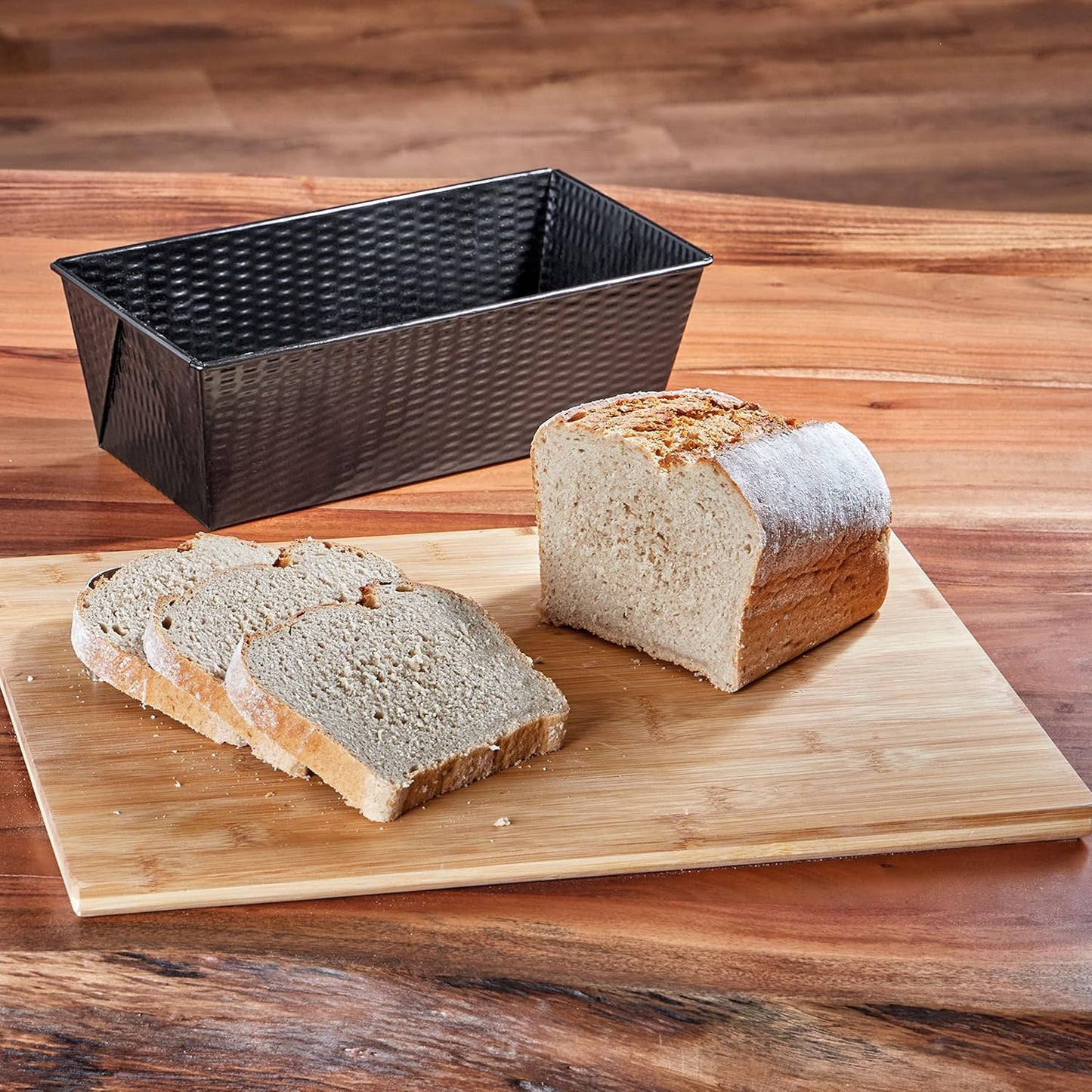 Sauerteigbeständige Kastenbackform (30 x 15 cm), 1x Kastenform groß, 30 x 15 x 10 cm