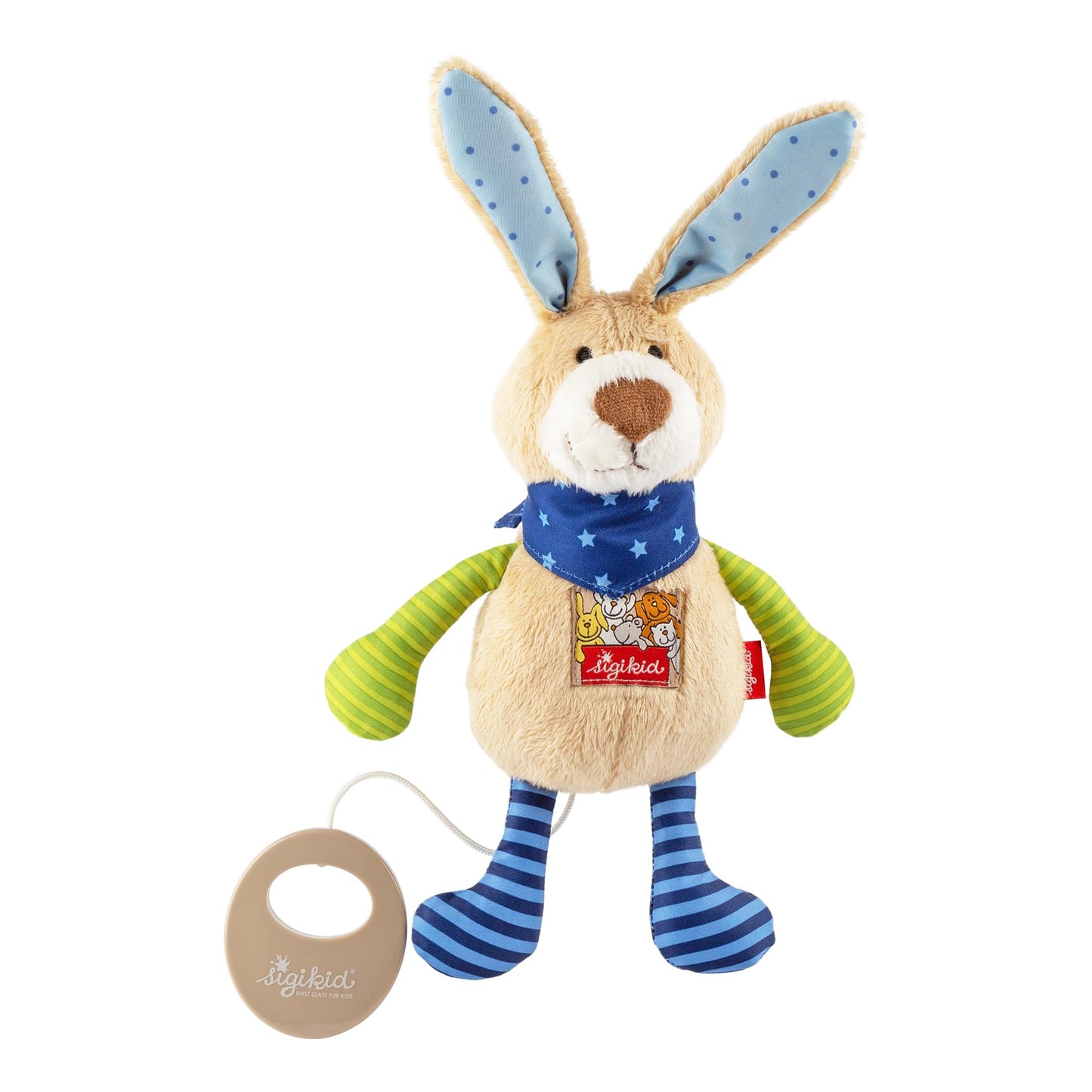 Spieluhr Hase, Mehrfarbig/Hase