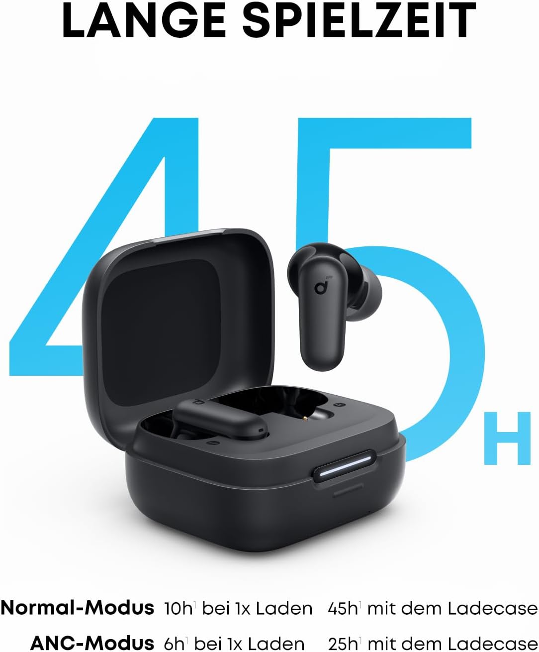 P30i Earbuds, Black