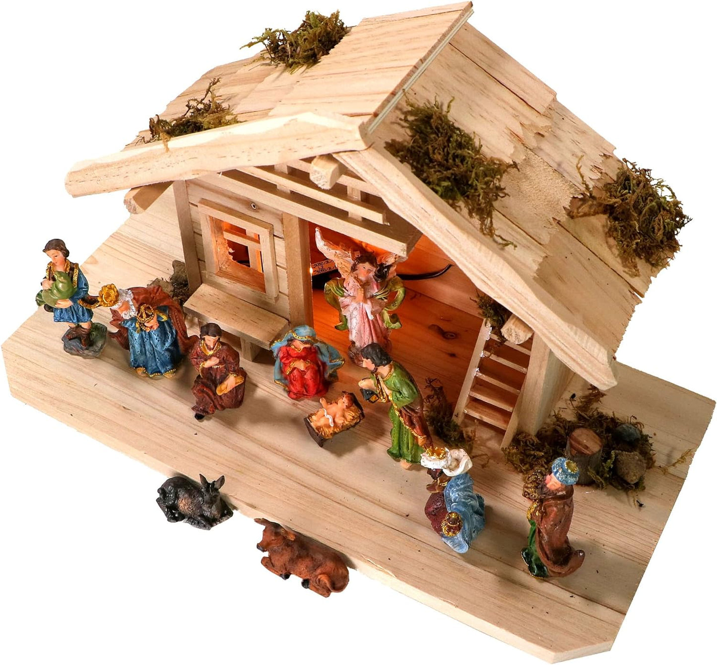 Weihnachtskrippe, F