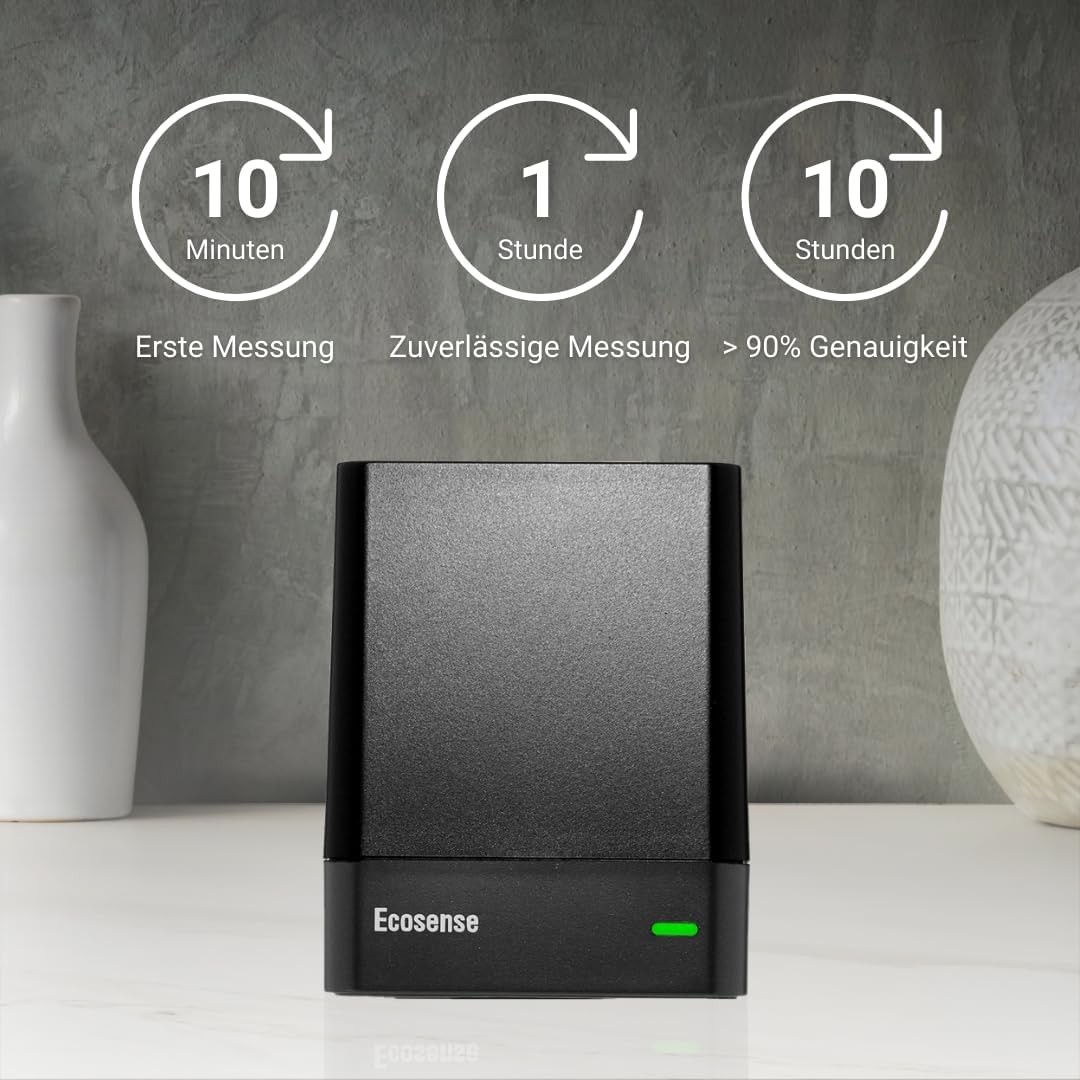 Radon-Detektor EQ100 mit Wi-Fi und Trendüberwachung