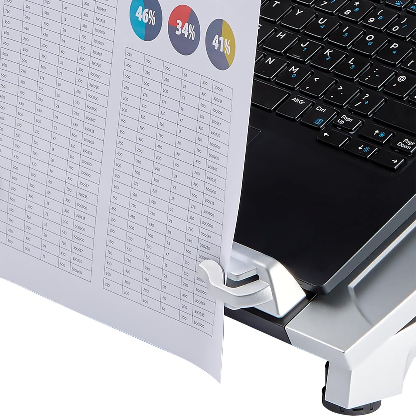 Ergonomischer Laptop-Ständer höhenverstellbar (bis 17 Zoll)