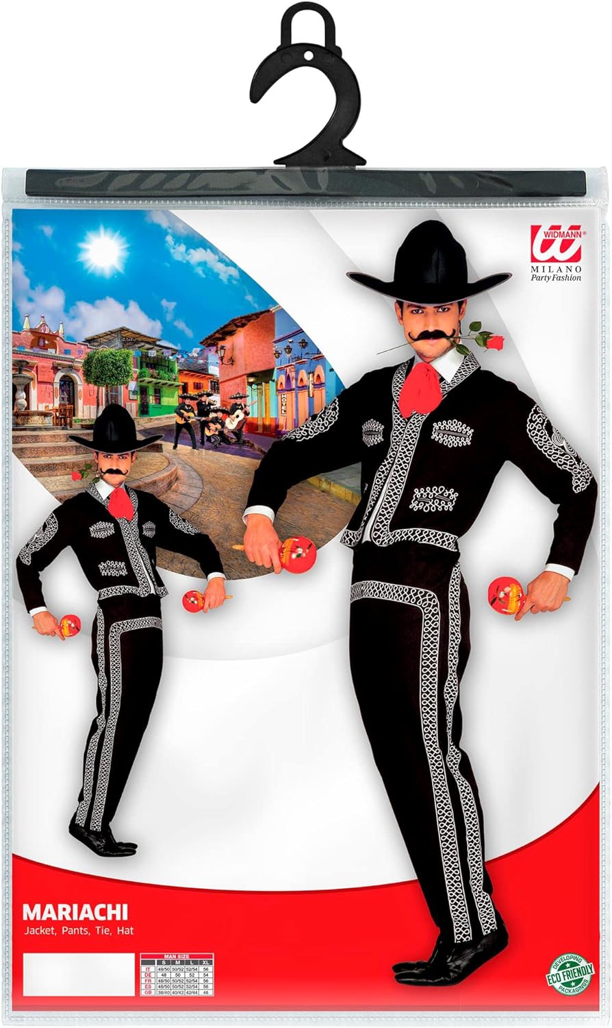 Herrenkostüm - Mariachi Mexiko, XL