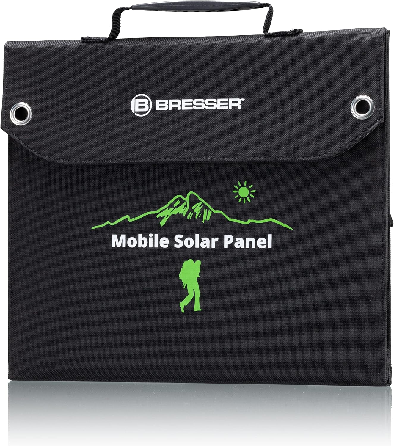 Solar Ladegerät mit QC3.0 Schnellladefunktion, Bresser Solar Ladegerät 40W, Single