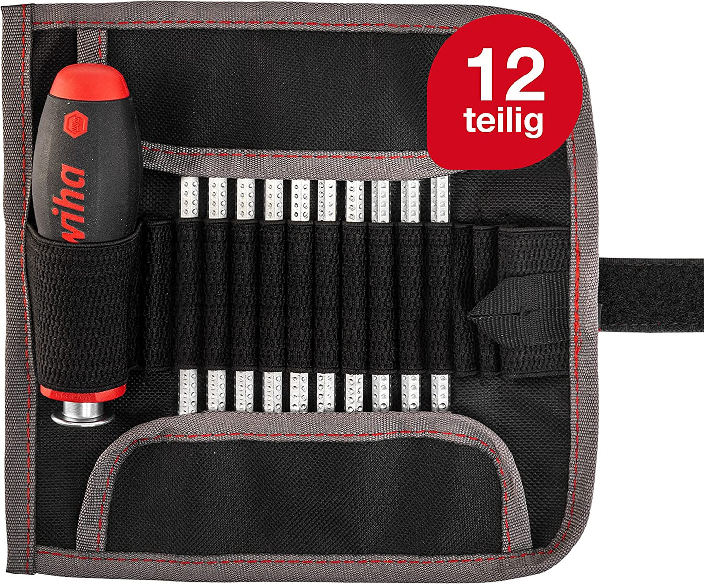 Schraubendreher mit Wechselklingen-Set SYSTEM 6, Set 11-tlg.: Schlitz, Phillips, Pozidriv, TORX, Sechskant