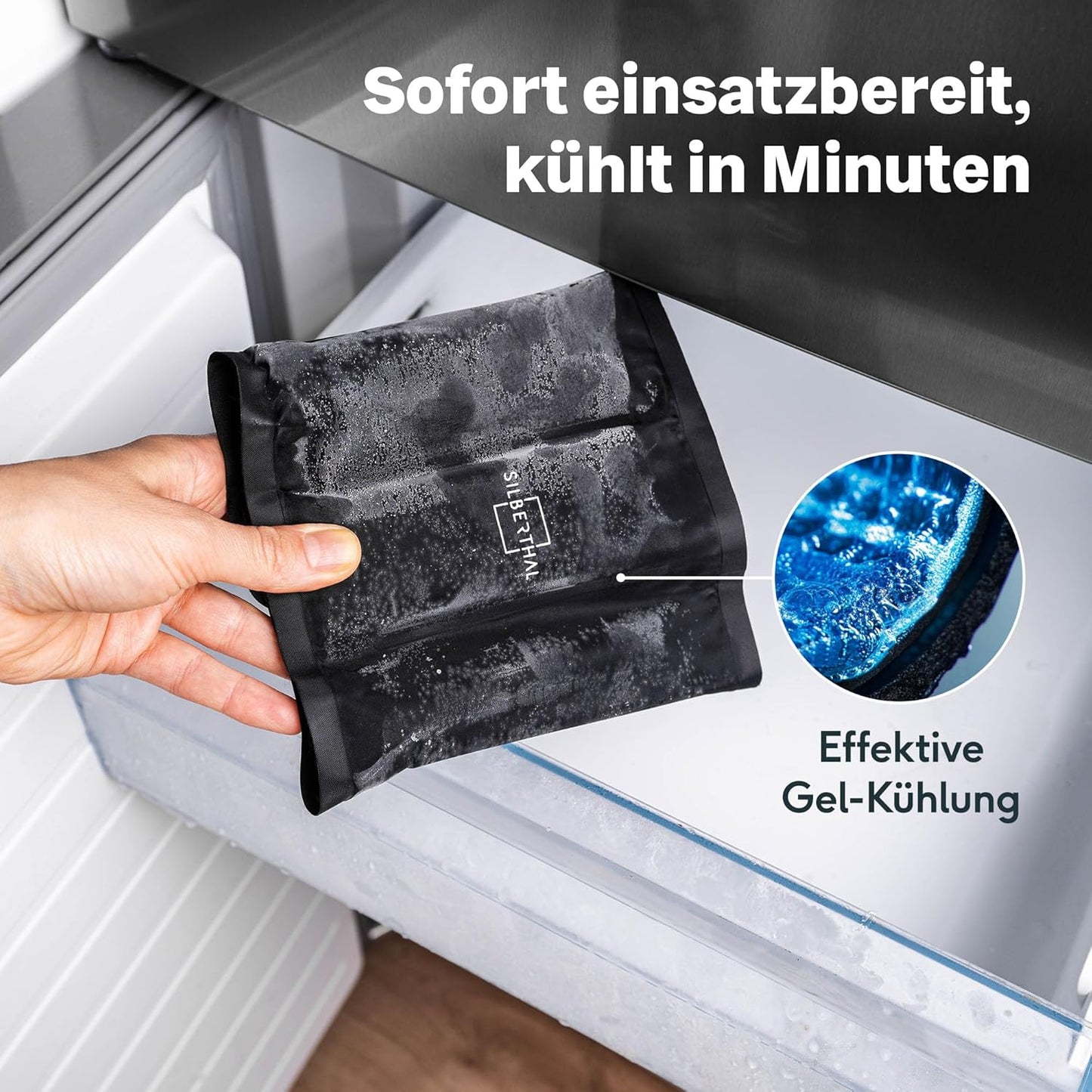 Weinkühler & Eiseimer Set mit Kühlakkus, Weinkühler & Eiseimer Set