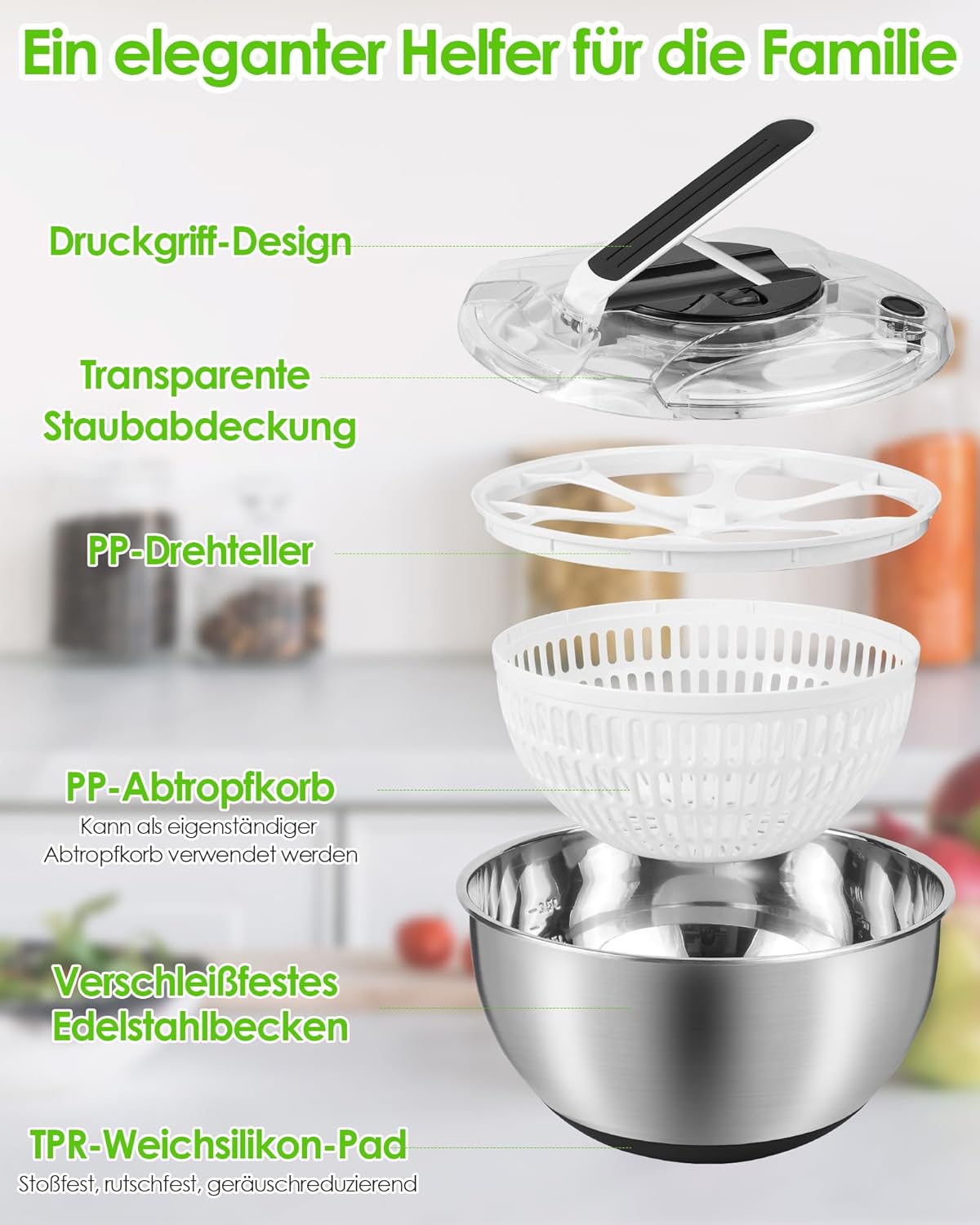 Salatschleuder