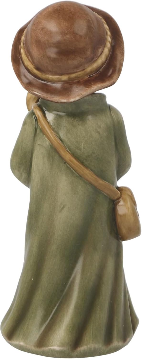 Krippenfigur Hirte, 11,5cm, Mehrfarbig