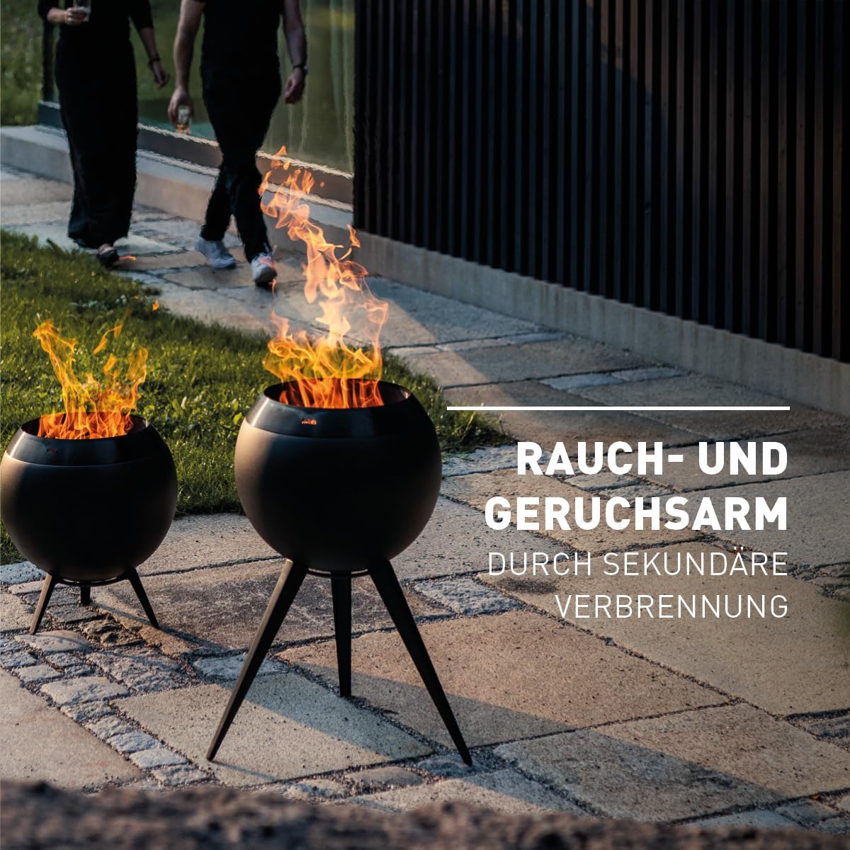 Moon 45, 45 all black mit hohem Fuß