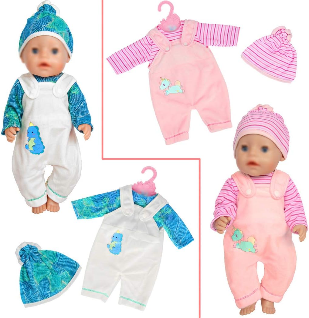 10 Sets Puppenkleider