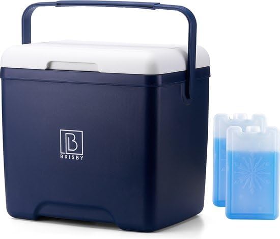 Kühlbox mit 2 Kühlelemente, 13 Liter - Blau