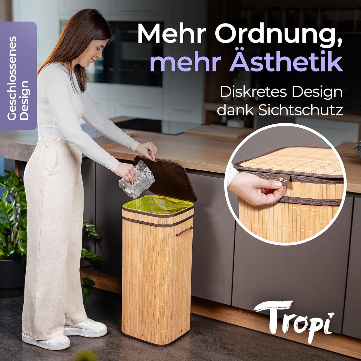 Müllsackständer, Quadratisch