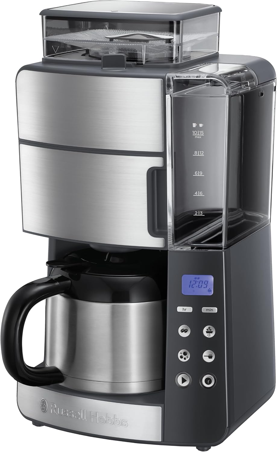 Kaffeemaschine mit Mahlwerk und Timer