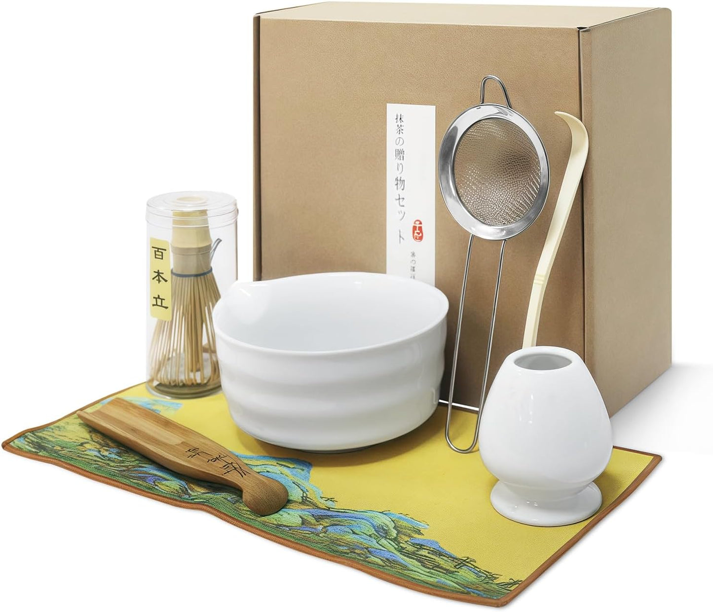 7-teiliges Matcha Teezeremonie-Set