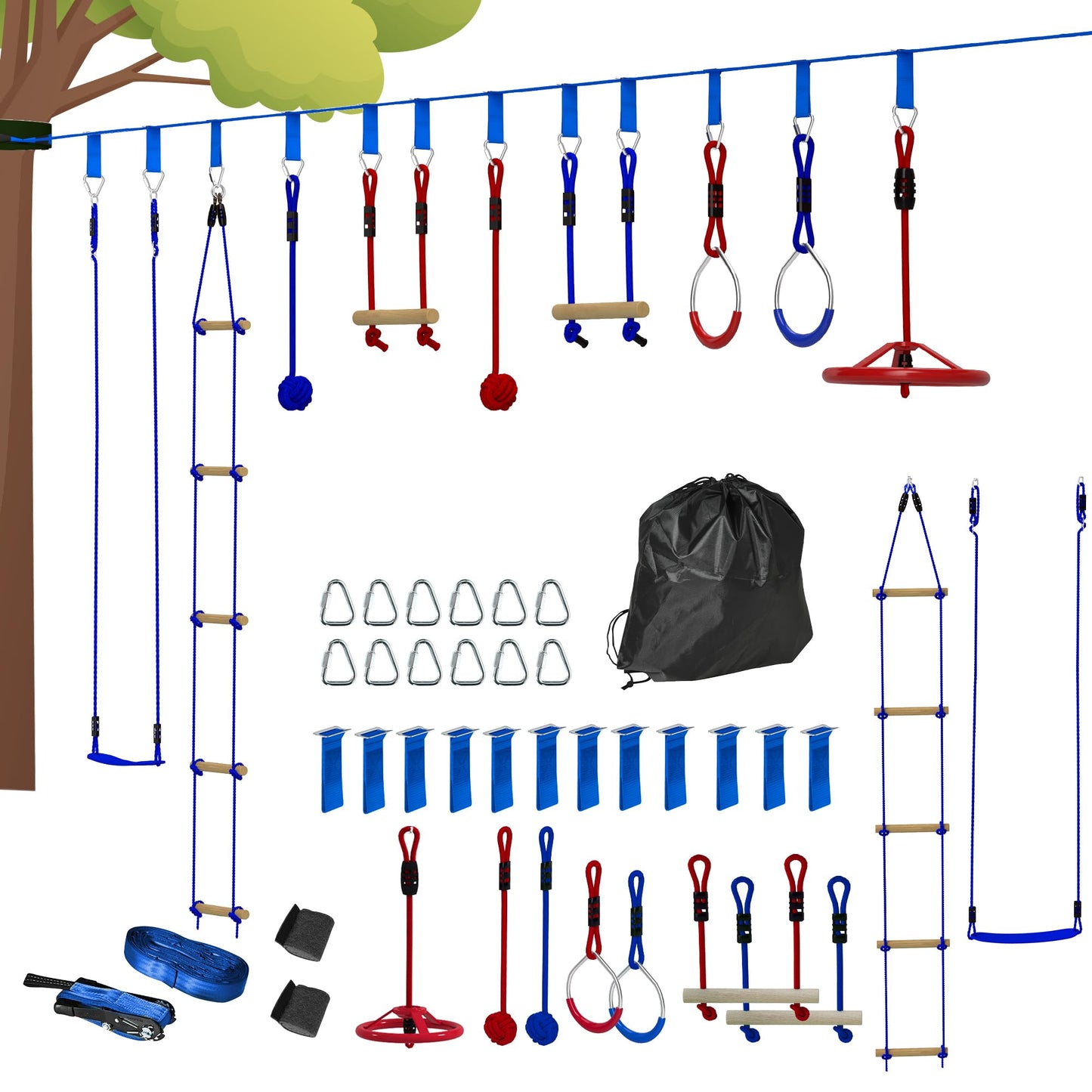 Ninja Slackline-Set