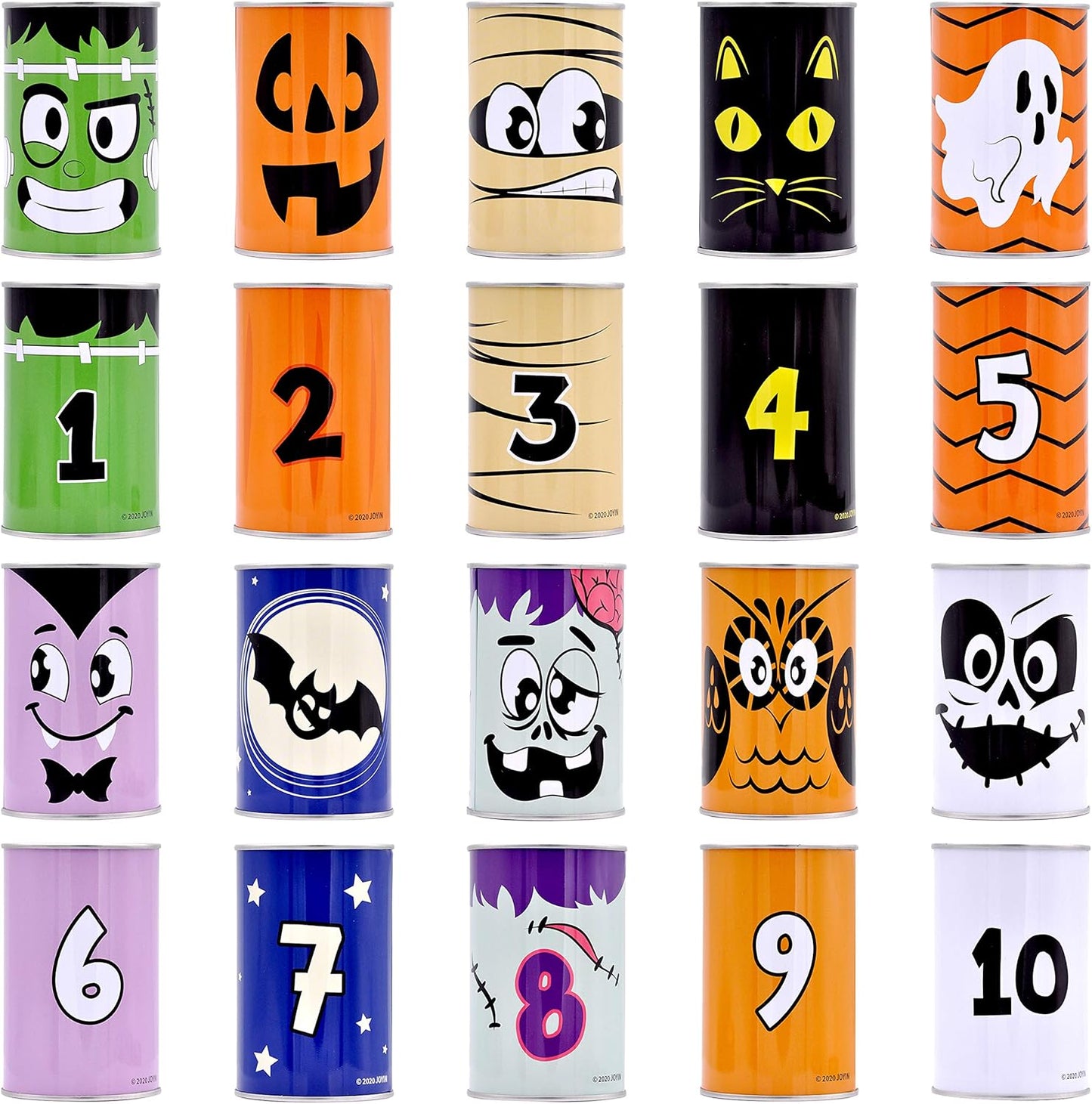 Halloween Karneval Dosenwerfen Spielset, Toss Game