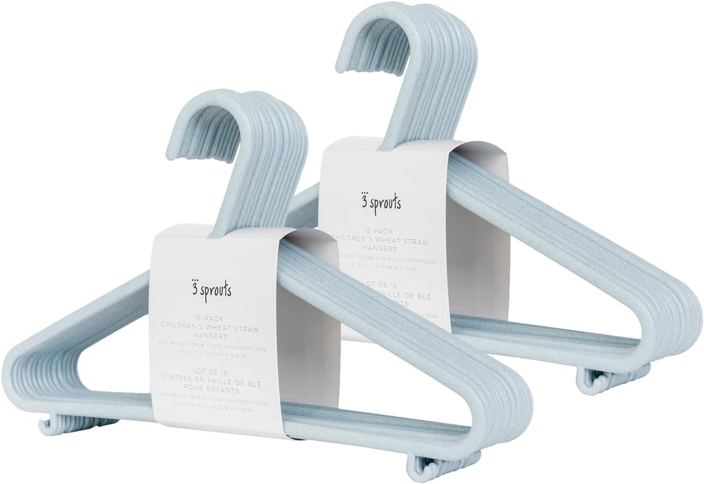 Kleiderbügel-Set für Kinderkleidung (30 Stück), Blau