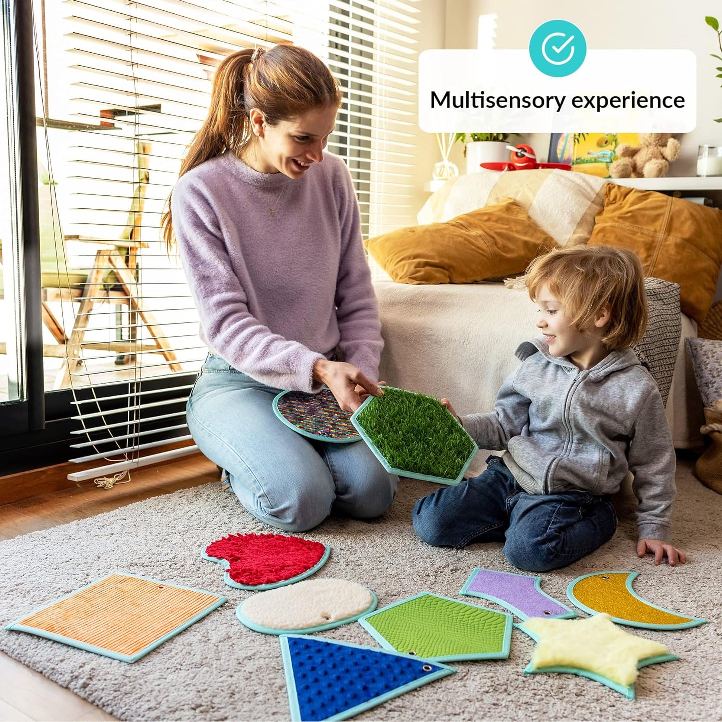 Sinnesmatten für Kinder, Shapes